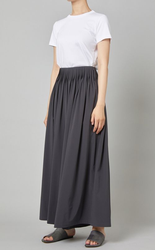 ストレッチイージーワイドパンツ