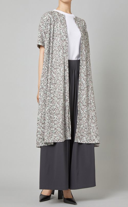 ストレッチイージーワイドパンツ