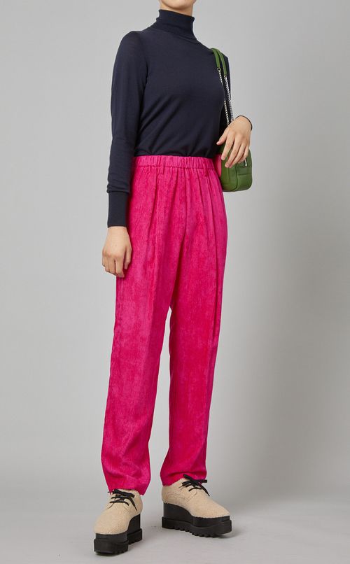 コーデュロイプルオンパンツ