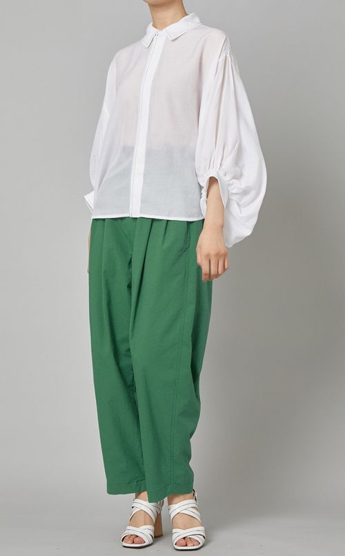 ドルマンスリーブステッチブラウス