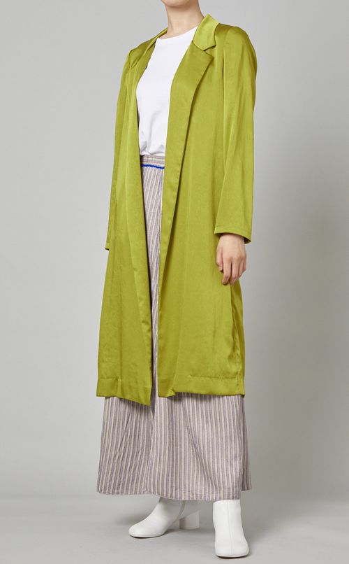 テーラードミディアムコート