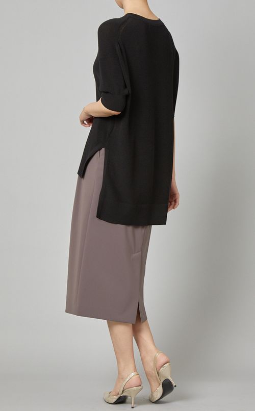 コットンストレッチカットソー