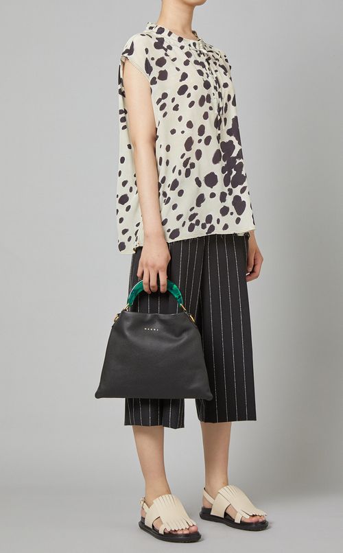 トップハンドルレザーバッグ