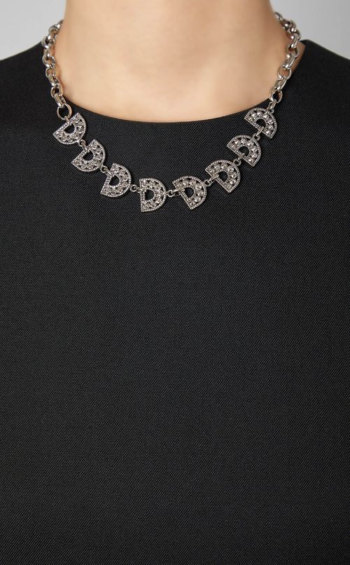 マーカサイトモチーフネックレス