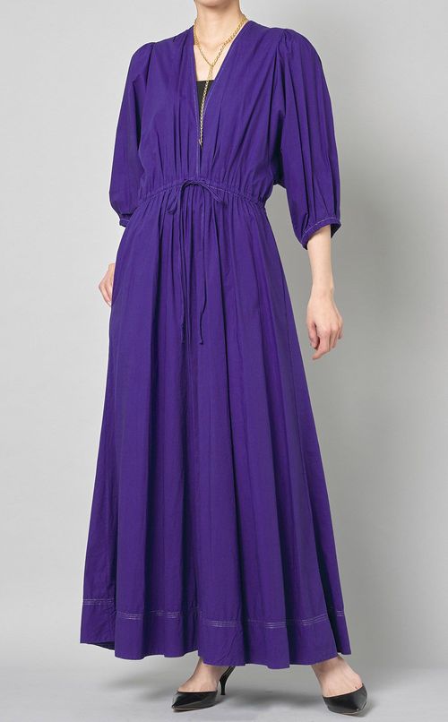 ゴールドチェーンラリエットネックレス