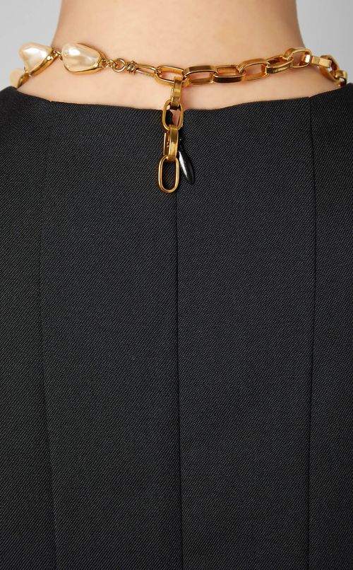 パールモチーフチェーンネックレス