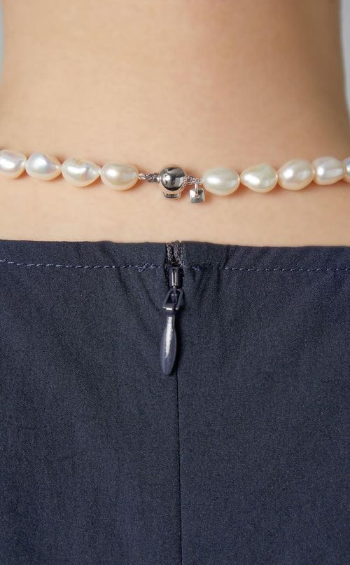 フラワーパールネックレス