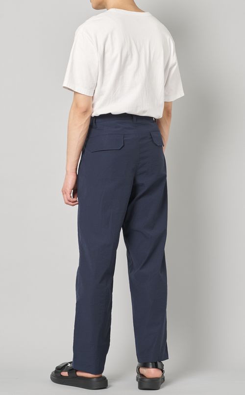 コットンナイロンタックパンツ