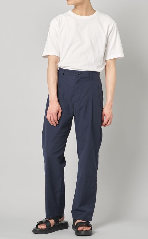 コットンナイロンタックパンツ