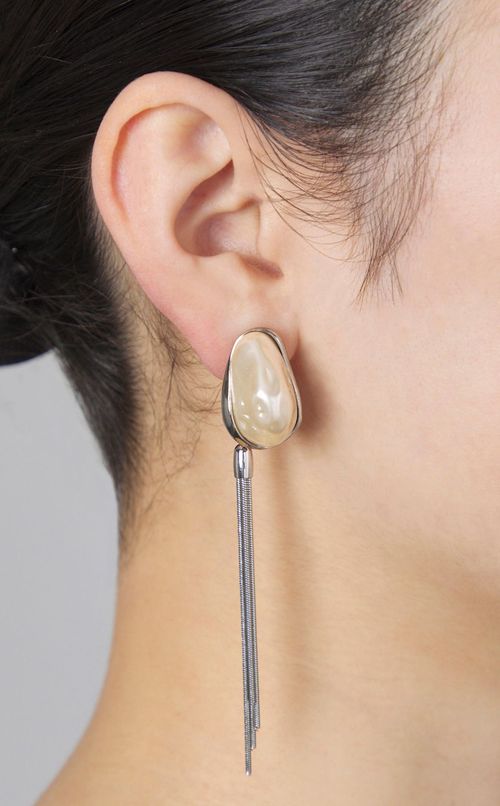 パールフリンジ2wayイヤリング