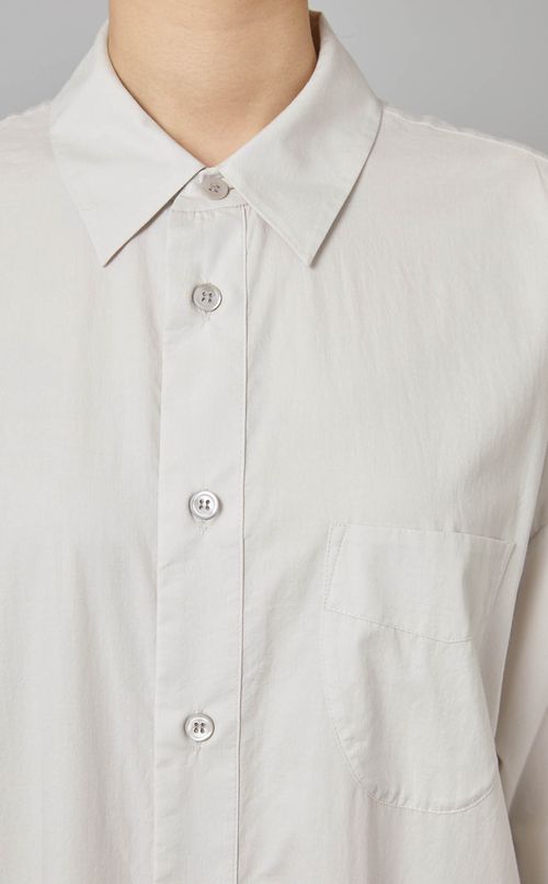 コットンシャツワンピース