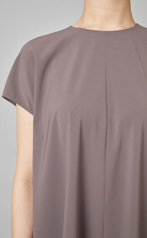 バックタッククレープワンピース