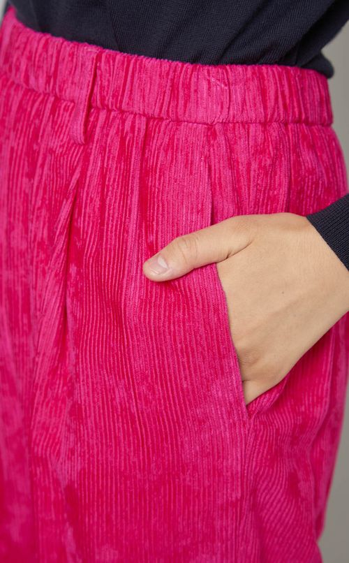 コーデュロイプルオンパンツ