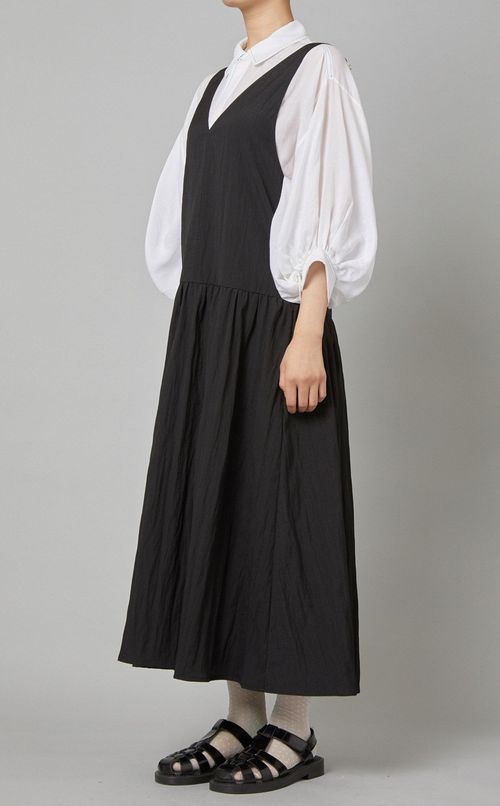 ドルマンスリーブステッチブラウス