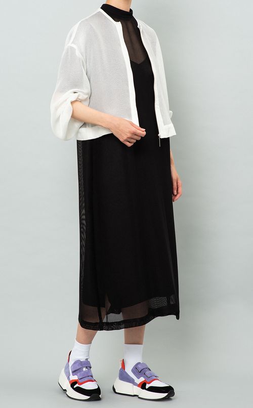 シアージップアップブルゾン