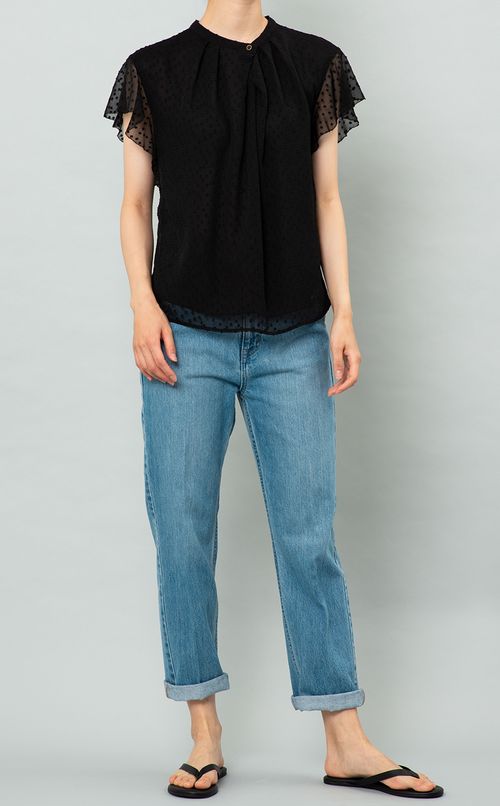 ボーイフレンドデニムパンツ