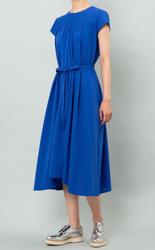 ヨークギャザーAラインワンピース