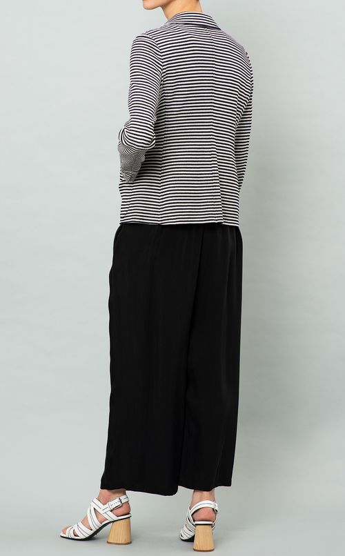 ボーダーテーラードジャケット