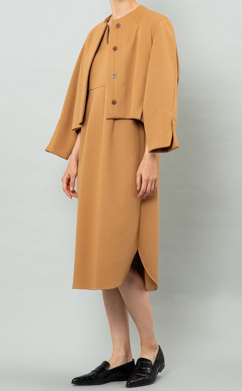 ボリュームスリーブワンピース