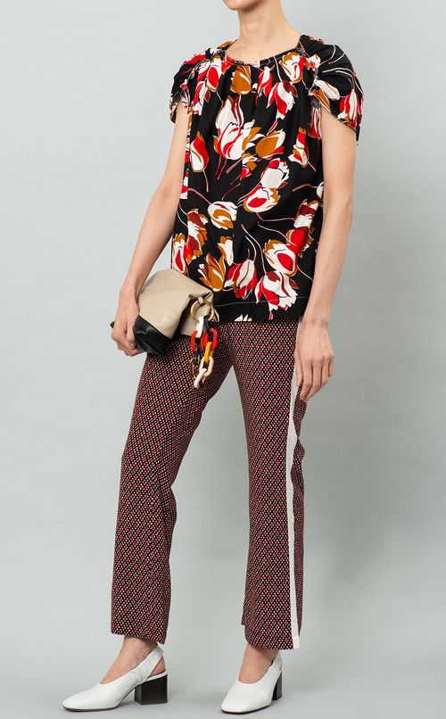 バイカラークラッチバッグ