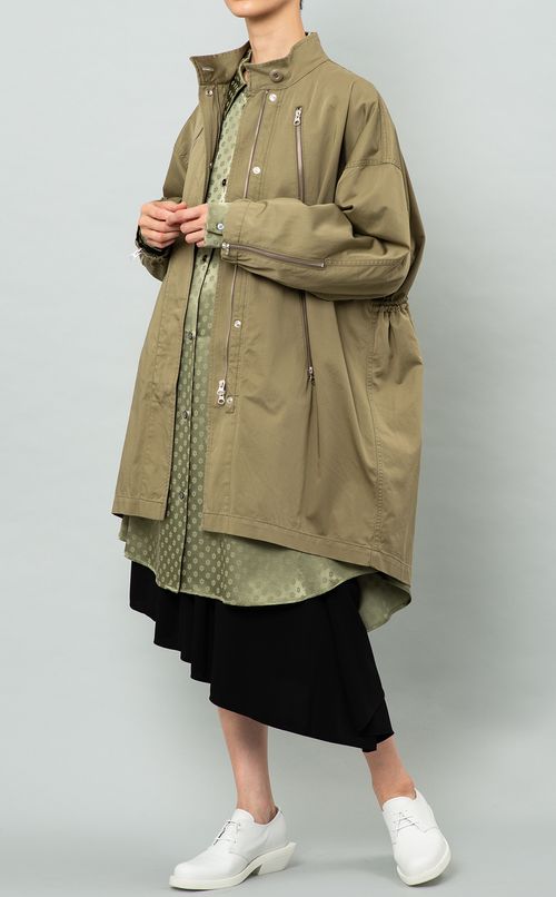 5ジップビッグミリタリーブルゾン