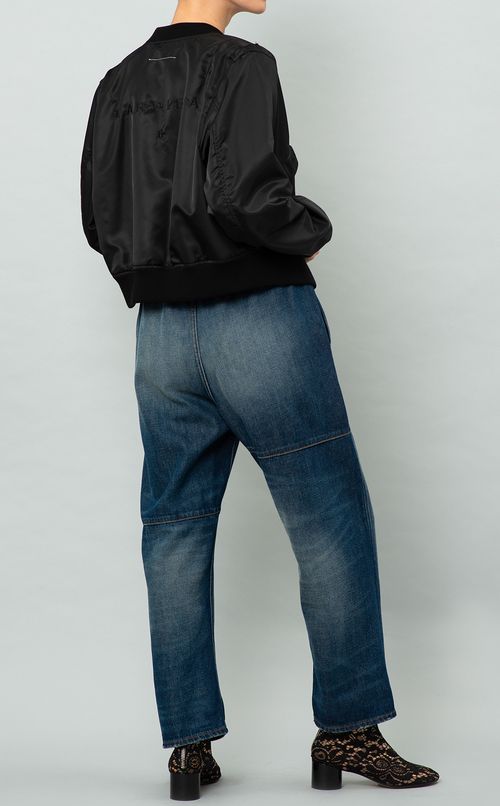 デニムワイドイージーパンツ