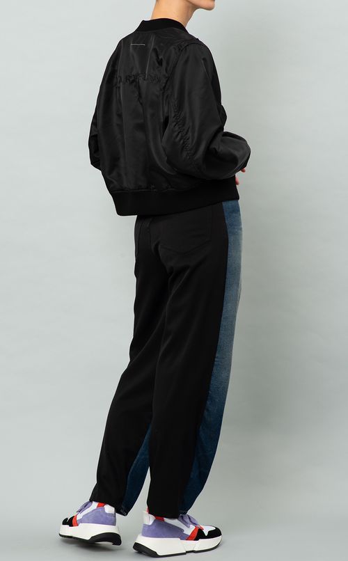 切替フライボタンデニムパンツ