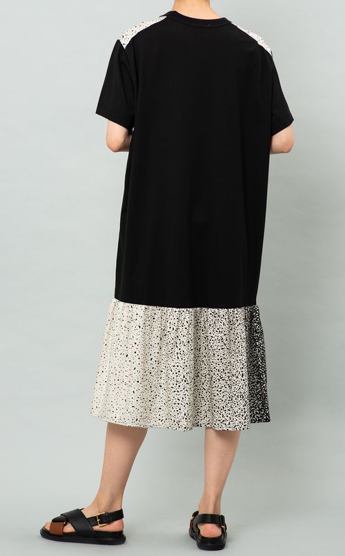 グラデーション柄ワンピース