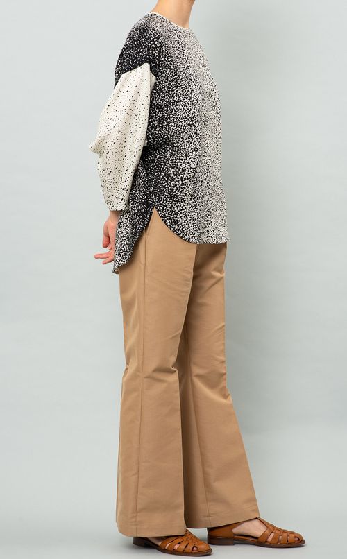 グラデーション柄プルオーバー