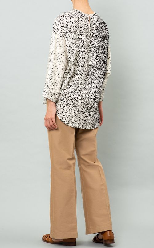 グラデーション柄プルオーバー