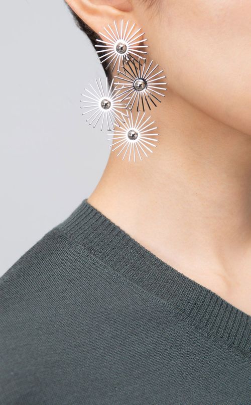 トゥインクルフラワーイヤリング