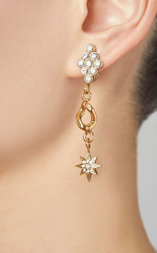 スターモチーフイヤリング