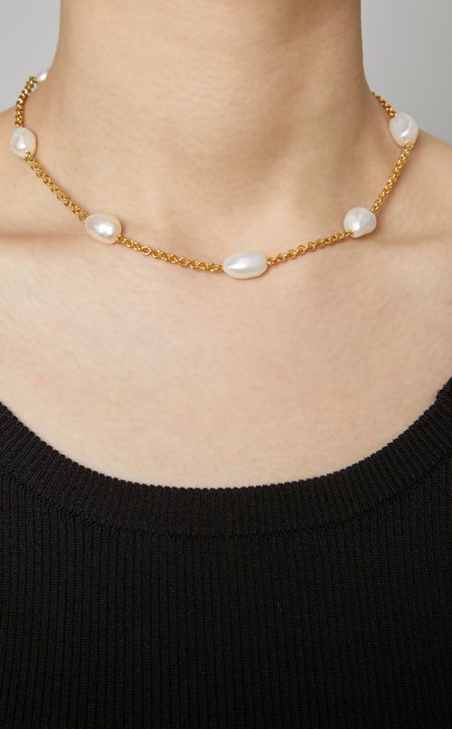 淡水パールネックレス