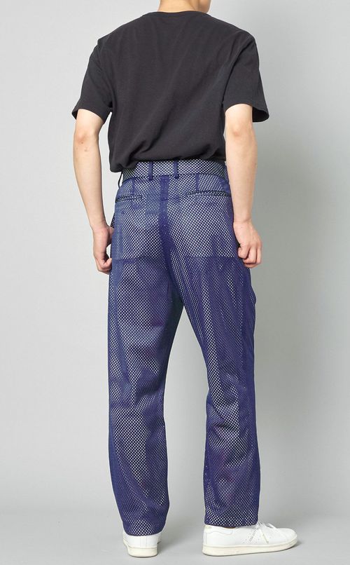 ポリメッシュ2タックパンツ