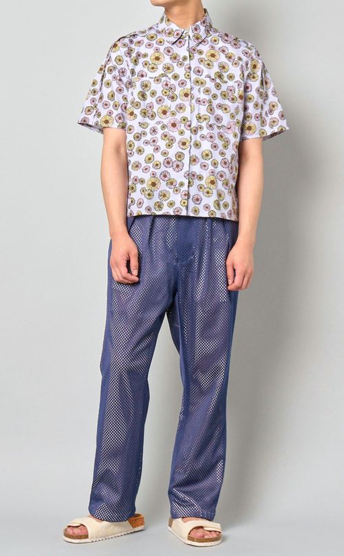 ポリメッシュ2タックパンツ