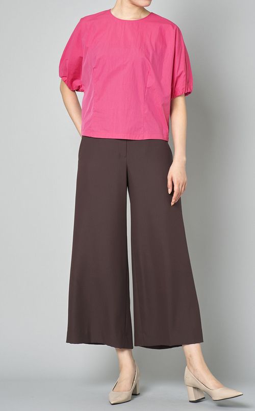 ドルマンスリーブクロップドトップス