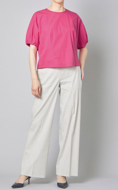 ドルマンスリーブクロップドトップス