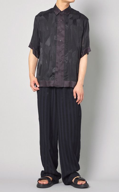 オウルパターンパジャマパンツ