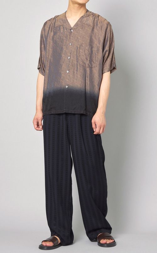 オウルパターンパジャマパンツ