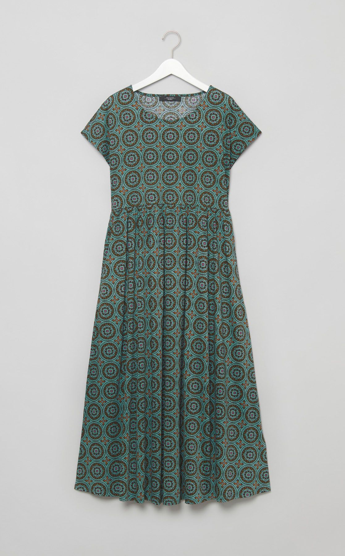 Weekend Max Mara|プリントギャザージャージワンピース Weekend Max Mara|プリントギャザージャージワンピース