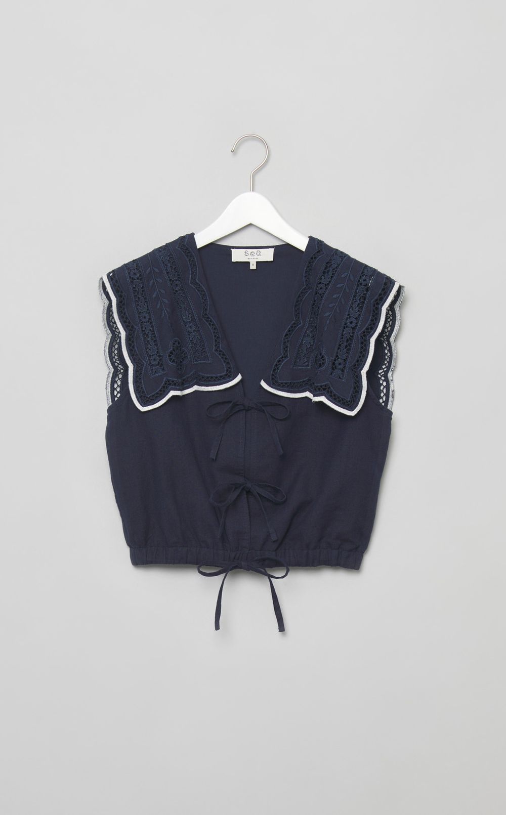 マリンエンブロイダリーセーラーベスト