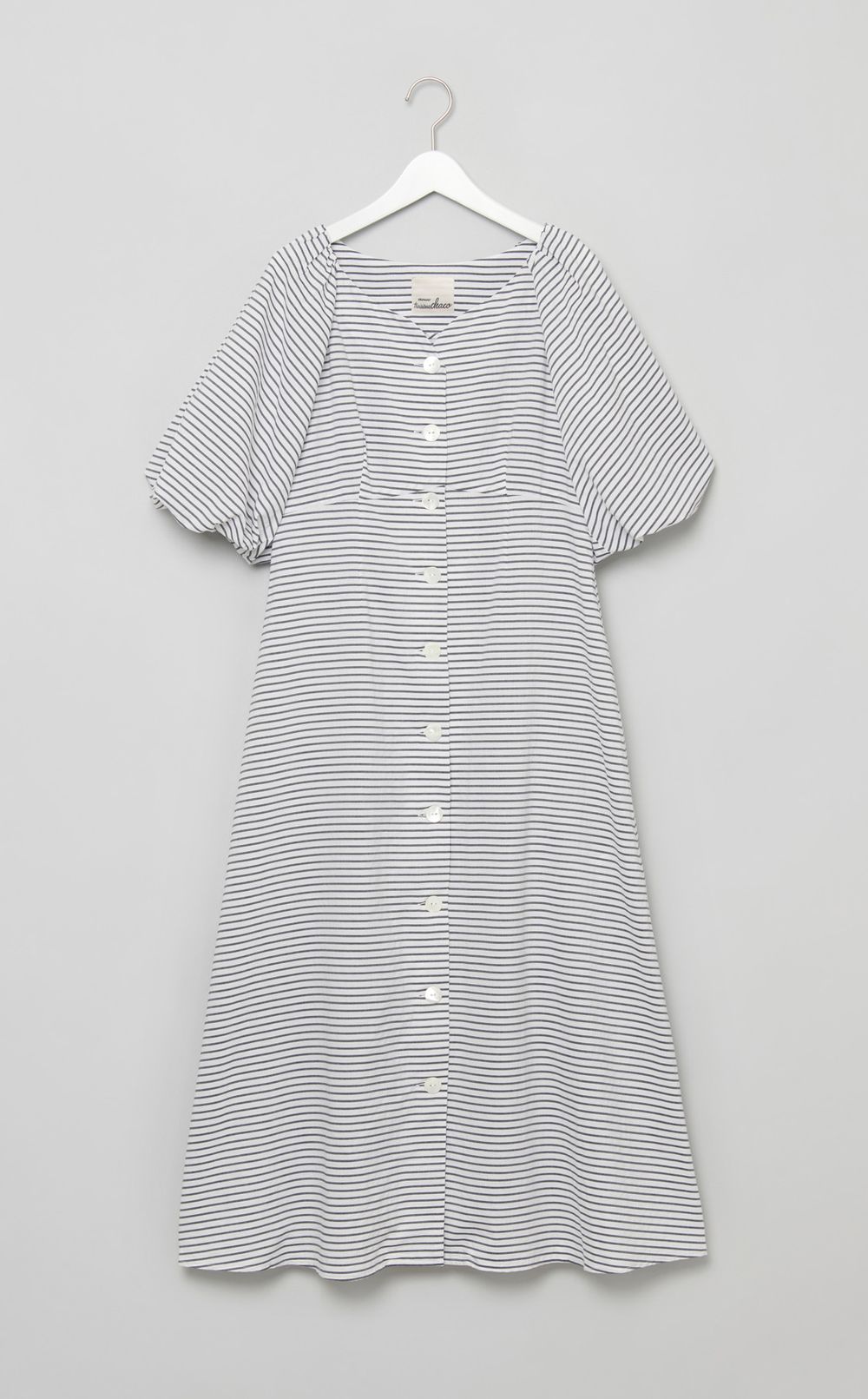 ボリュームスリーブワンピース