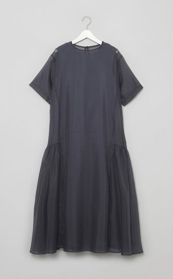 シアーレイヤードフレアワンピース