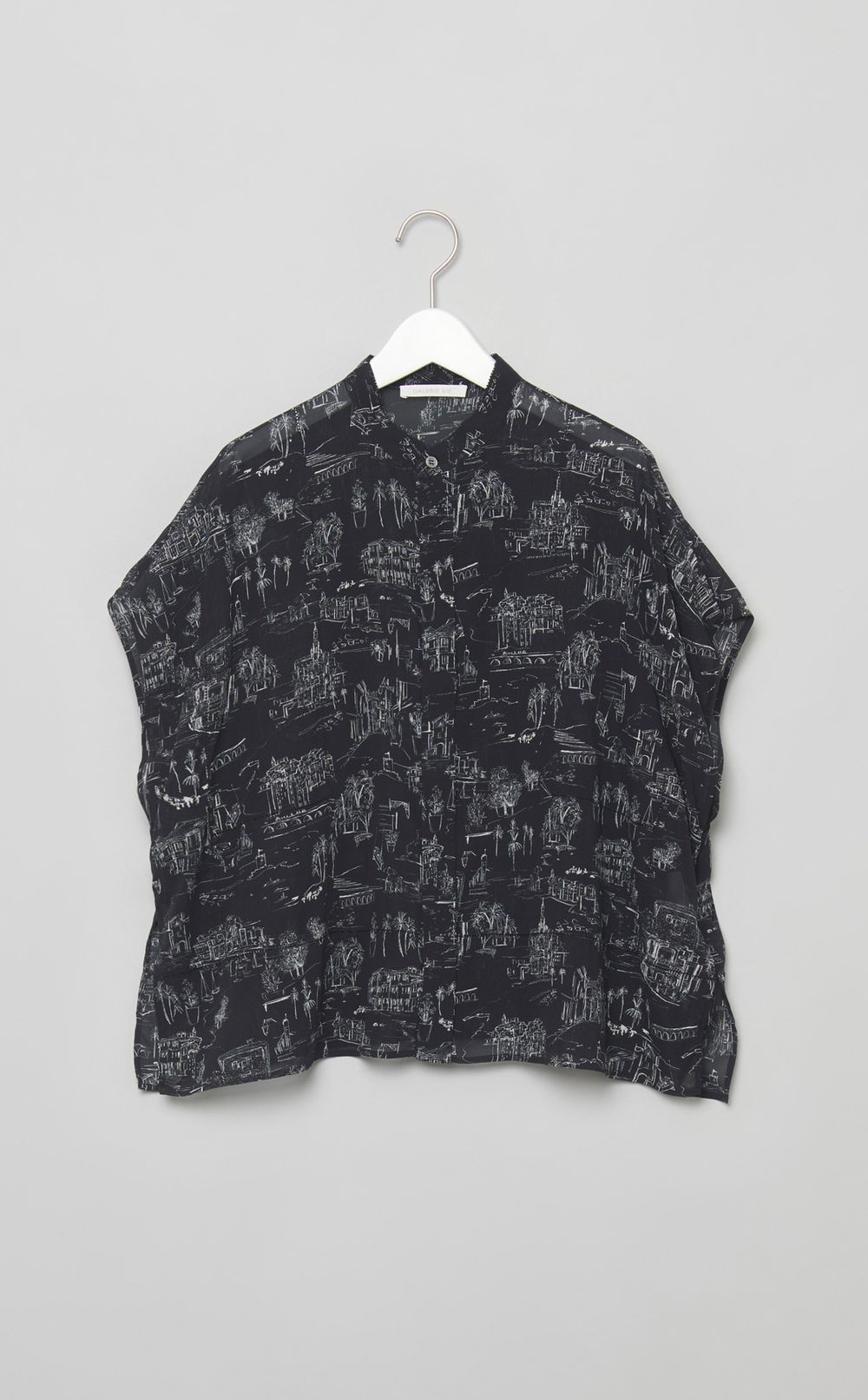 ランドスケーププリントシャツ