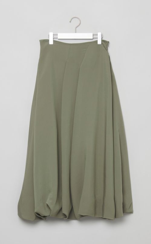 ギャザーボリュームバルーンスカート