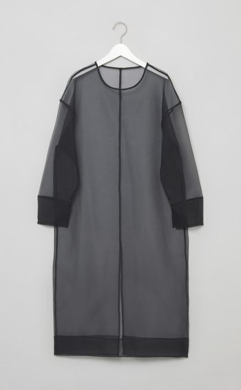 シアーオーバーシルエットワンピース