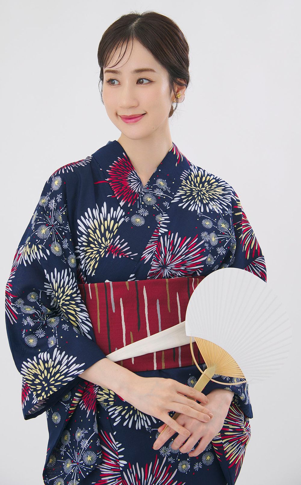 浴衣花火