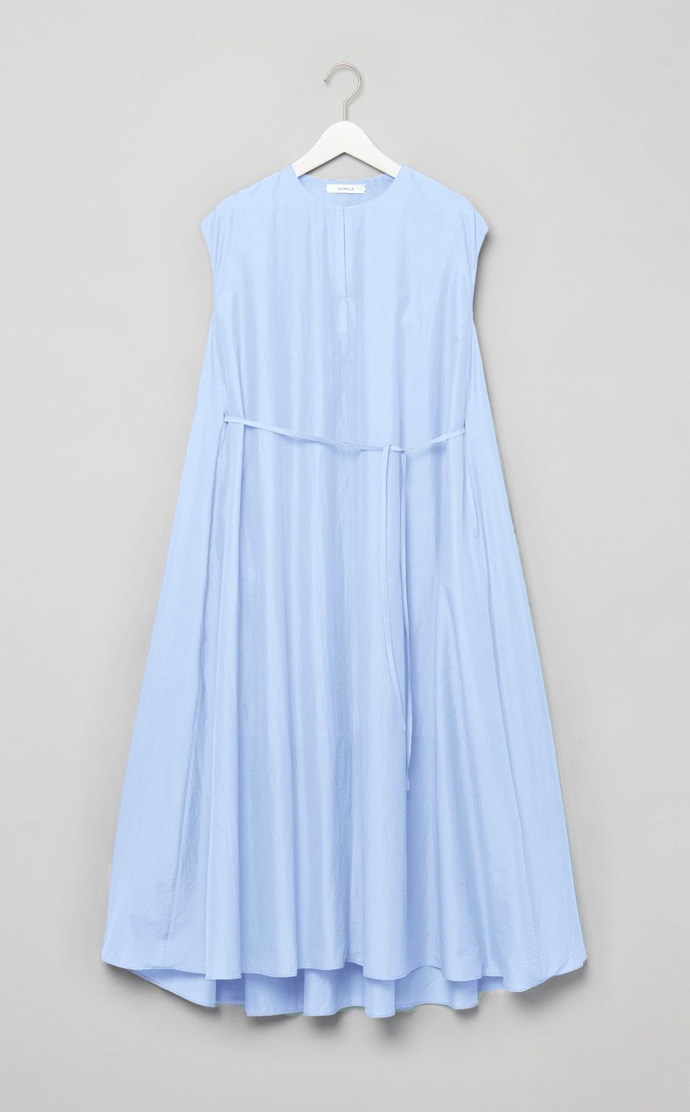 ノースリーブテントワンピース