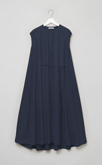 ノースリーブテントワンピース