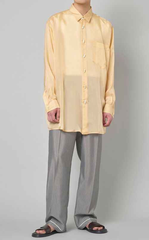 キュプラビッグシャツ